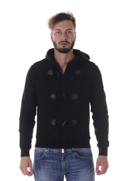 Armani Jeans Sweatshirt Hoodie In Black