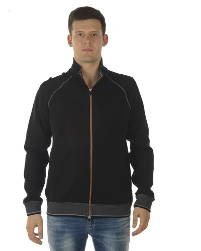Armani Jeans Sweatshirt Hoodie In Black