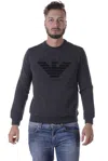Armani Jeans Sweatshirt Hoodie In Gray