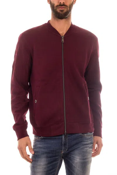 Armani Jeans Sweatshirt Hoodie In Purple