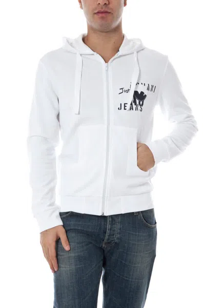 Armani Jeans Sweatshirt Hoodie In White