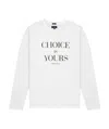 Armani Jeans T-shirt With Round Neck And Long Sleeves In White
