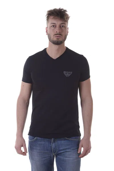 Armani Jeans Topwear In Black