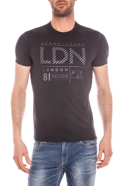 Armani Jeans Topwear In Black