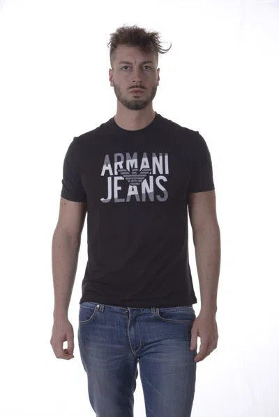Armani Jeans Topwear In Black