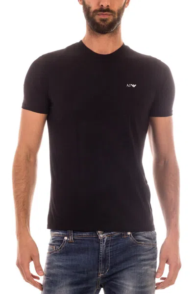 Armani Jeans Topwear In Black