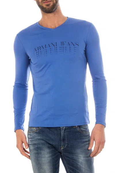Armani Jeans Topwear In Blue