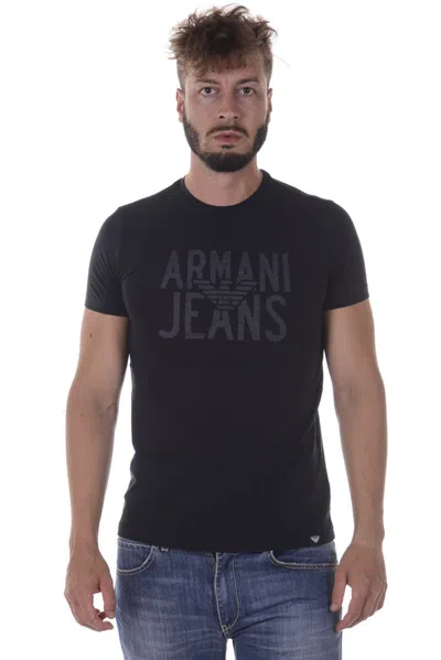 Armani Jeans Topwear In Black
