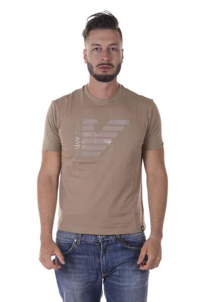 Armani Jeans Topwear In Brown