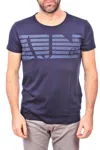 Armani Jeans Logo T-shirt In Grey