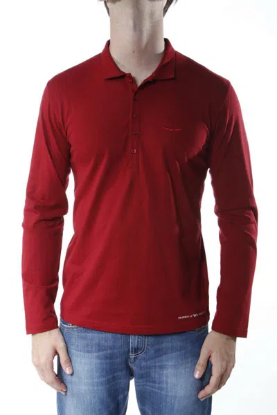 Armani Jeans Topwear In Red