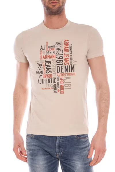 Armani Jeans Topwear In Neutral