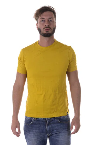 Armani Jeans Topwear In Yellow