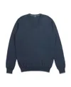Armani Jeans V-neck Pullover In Black