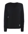 Armani Jeans V-neck Sweater In Black