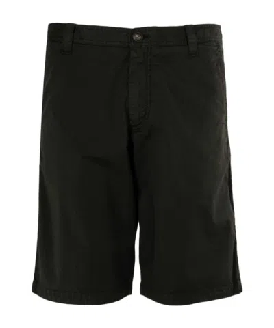 Armani Jeans Zipper Opening And Closing Shorts In Black