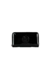 Armani Jeans Zipper Wallet In Black