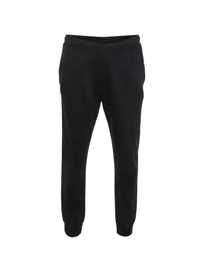 Pre-owned Armani Vintage Blue Track Pants In Black