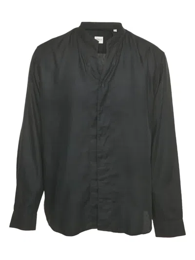 Pre-owned Armani Vintage Button-fastening Shirt In Black