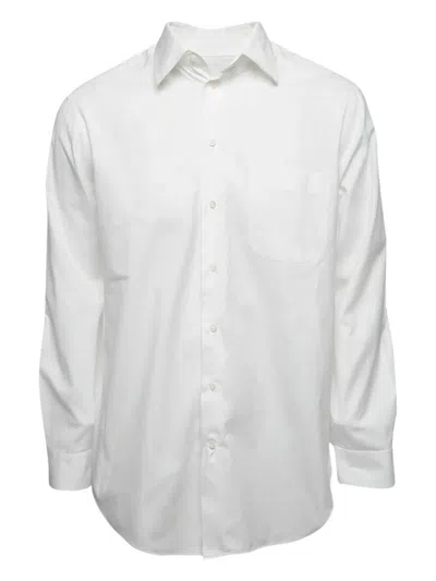 Pre-owned Armani Vintage Cotton Shirt In White