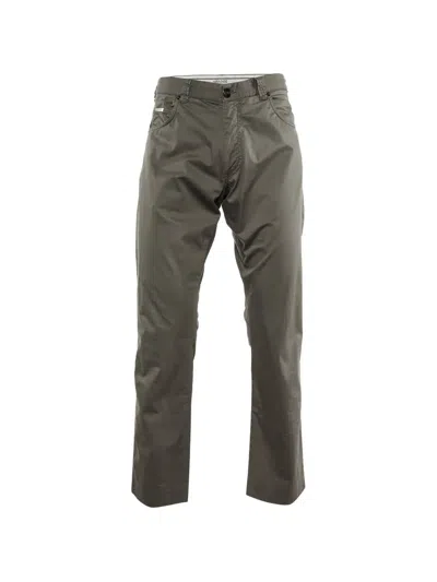 Pre-owned Armani Vintage Five-pocket Trousers In Gray