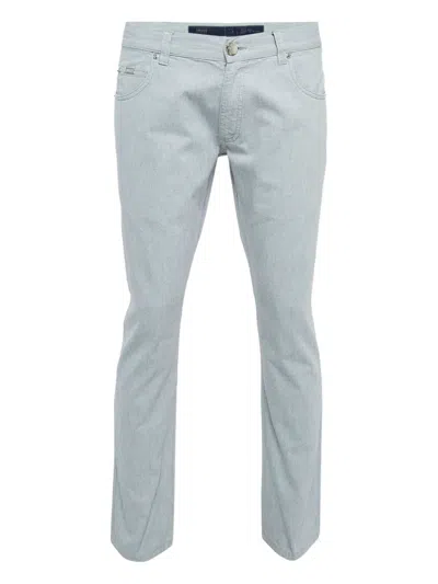 Pre-owned Armani Vintage Logo-patch Jeans In Blue