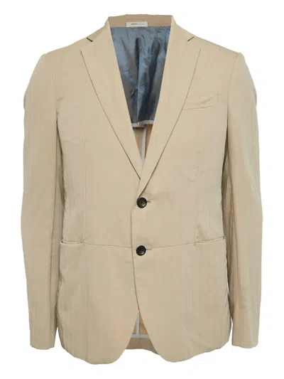 Pre-owned Armani Vintage Single-breasted Blazer In Neutral