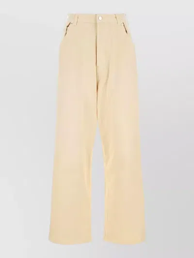 Armarium Denim Rava Jeans Belt Loops Back Pockets In Neutral
