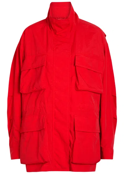 Armarium Alyssa Nylon Jacket In Red