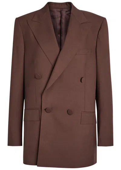 Armarium Amedeo Wool Blazer In Brown