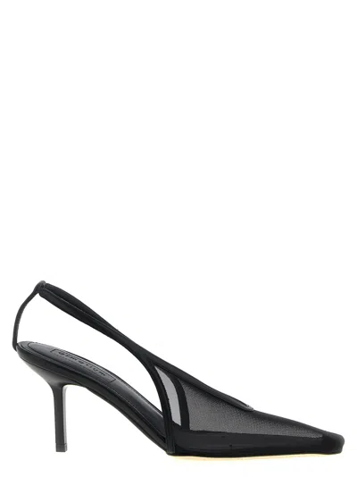 ARMARIUM BLACK SLINGBACK HEELS