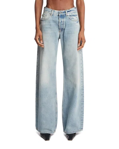 Armarium Blue Five-pocket Jeans In Blue Blu   #03326c