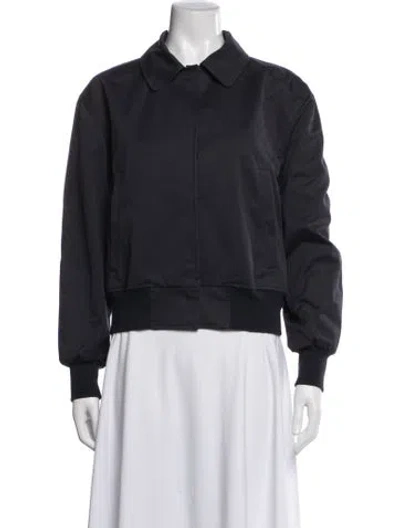 Pre-owned Armarium Bomber Jacket In Blue