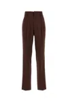 Armarium Chocolate Wool Celia Pant In Brown