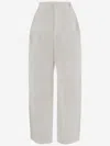 Armarium Cotton Blend Ariele Pants In White