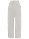 Armarium Cotton Blend Ariele Pants In White