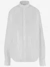 Armarium White Stretch Poplin Oversize Lavinia Shirt