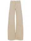Armarium White Cotton Denim Jeans