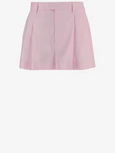 Armarium Cotton Shorts In Pink