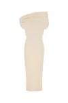 Armarium Cream Stretch Bouclã© Debra Dress In Offwhite