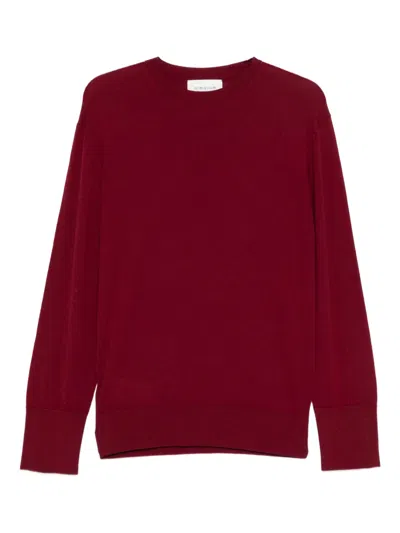 Armarium Edna Panelled Sweater In Burgundy