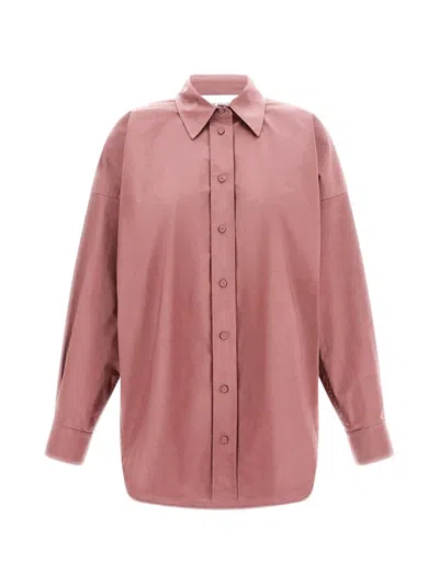 Armarium Elsa Button-down Long-sleeve Shirt In Pink