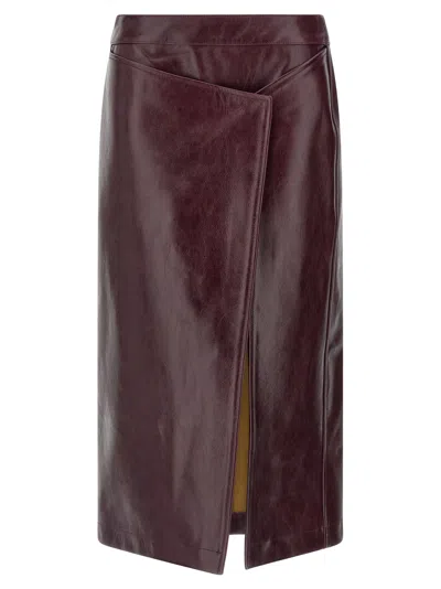 Armarium Ember Skirt In Burgundy