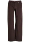Armarium Fergus Straight-leg Jeans In Brown