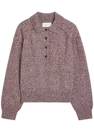 Armarium Giordana Cashmere Polo In Purple