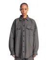 Armarium Gray Wool Overshirt In Gray