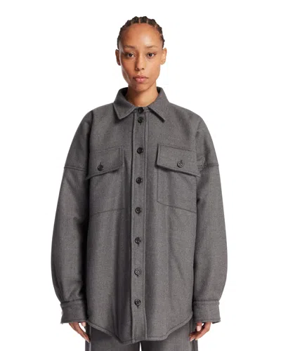 Armarium Gray Wool Overshirt