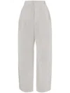 Armarium Cotton Blend Ariele Pants In White