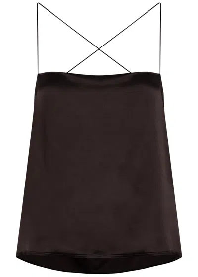 Armarium Iside Satin Top In Black
