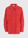 Armarium Multi Pocket Nylon Jacket In Red